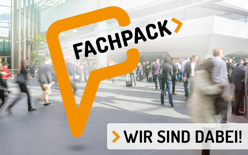 [Translate to Englisch:] Banner für die Fachpack Messe 2024 in Nürnberg